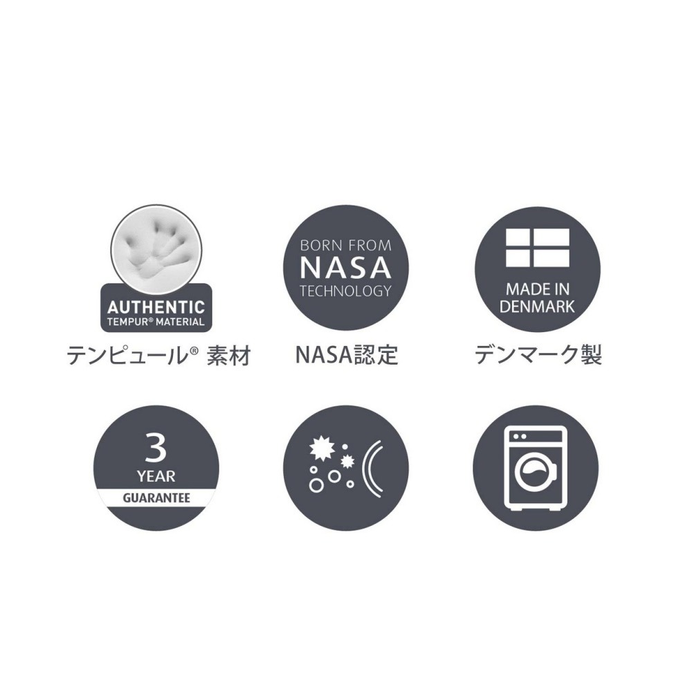 【TEMPUR 丹普】日本正規品｜新原創 感溫記憶枕｜現貨｜-細節圖7