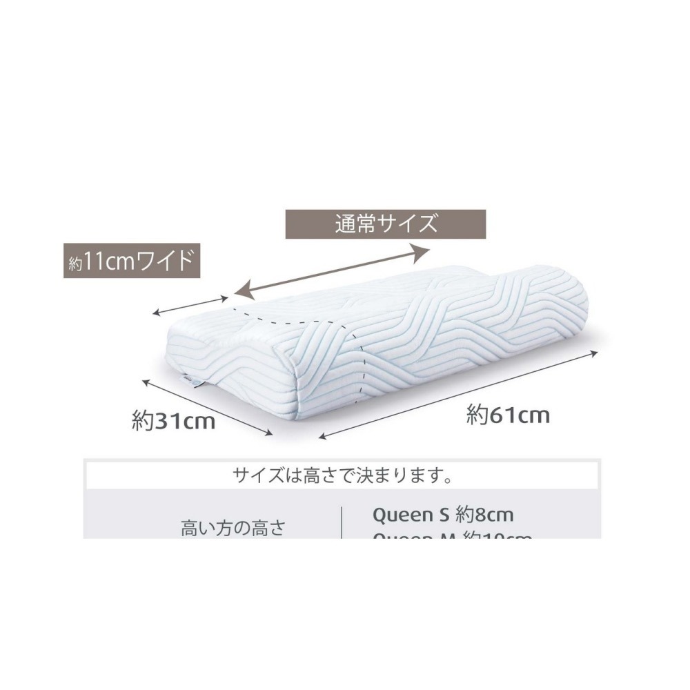 【TEMPUR 丹普】日本正規品｜新原創 感溫記憶枕｜現貨｜-細節圖8