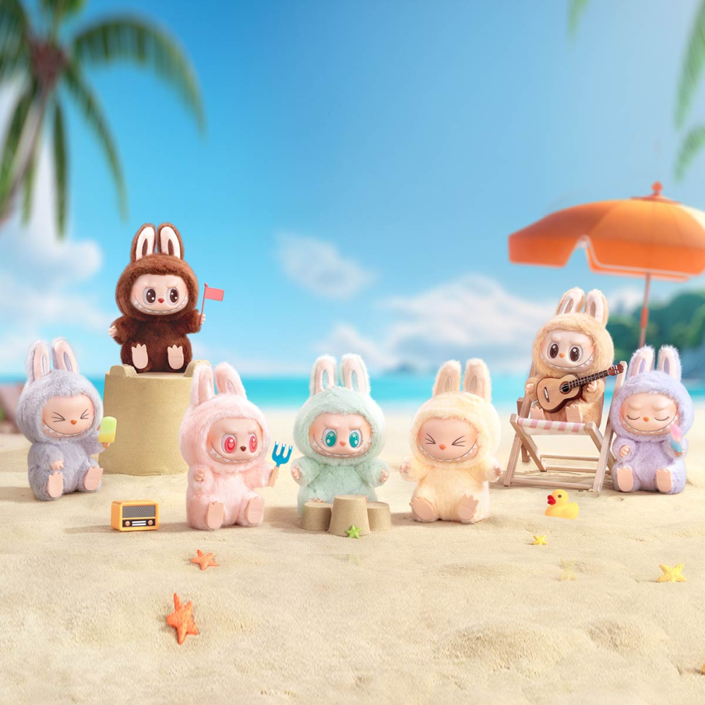 泡泡瑪特 THE MONSTERS 坐坐派對 搪膠毛絨盲盒 Labubu 盲盒 透明娃包-細節圖3