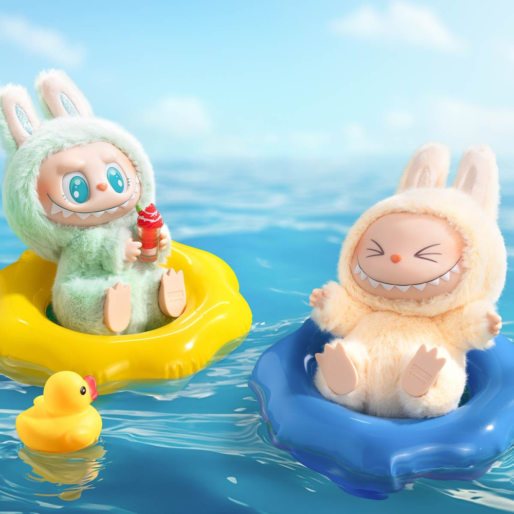 泡泡瑪特 THE MONSTERS 坐坐派對 搪膠毛絨盲盒 Labubu 盲盒 透明娃包-細節圖4