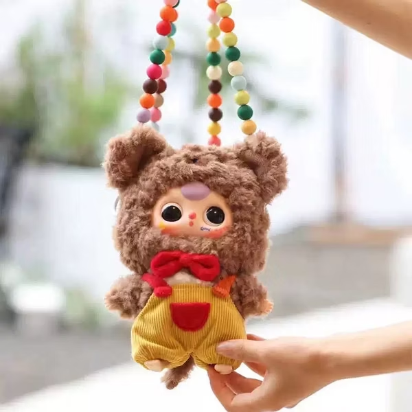 娃三歲 大可愛 毛絨掛件 盲盒-細節圖4
