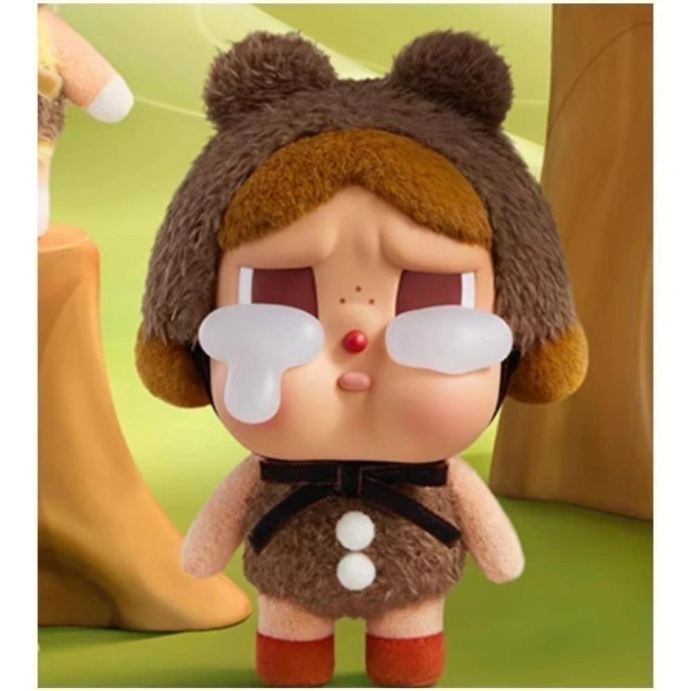 泡泡瑪特 Crybaby 哭娃 眼淚工廠 搪膠掛件 毛絨搪膠 盲盒 哭娃搪膠-規格圖6