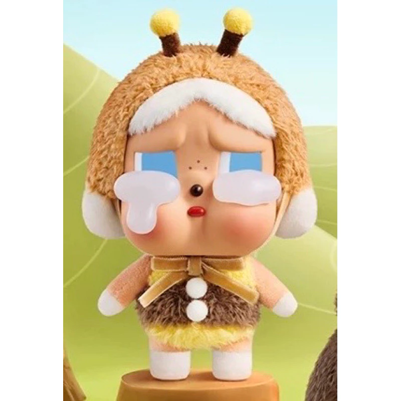 泡泡瑪特 Crybaby 哭娃 眼淚工廠 搪膠掛件 毛絨搪膠 盲盒 哭娃搪膠-規格圖6