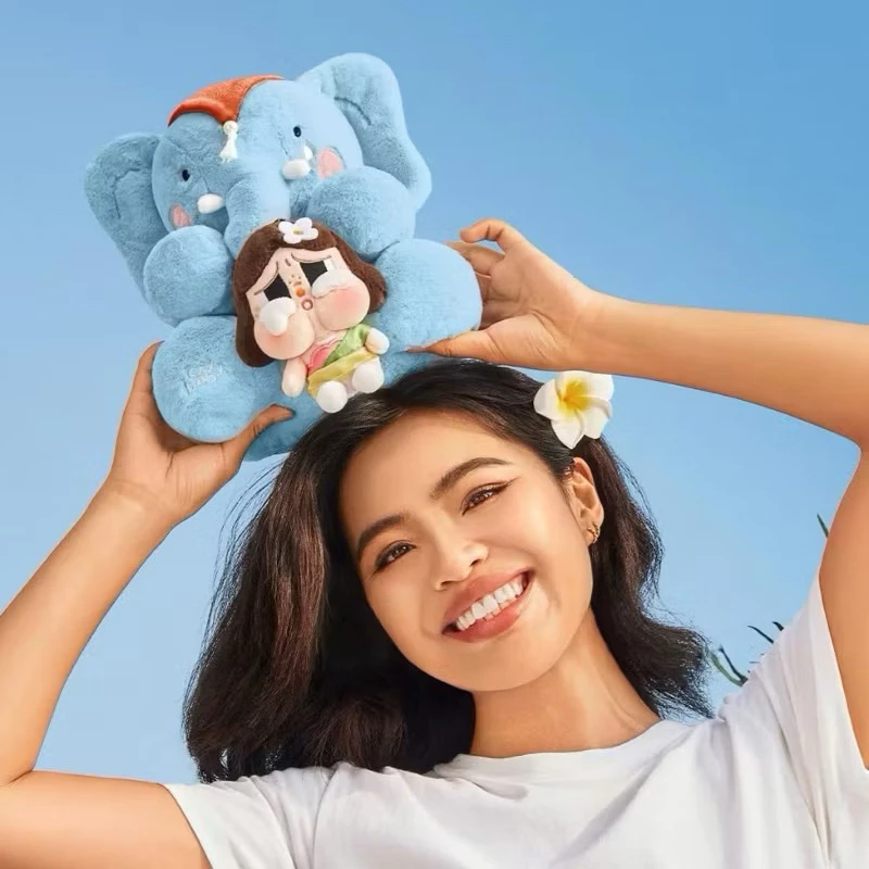 現貨 泰國限定 Crybaby 大象哭娃 毛絨玩偶-細節圖3