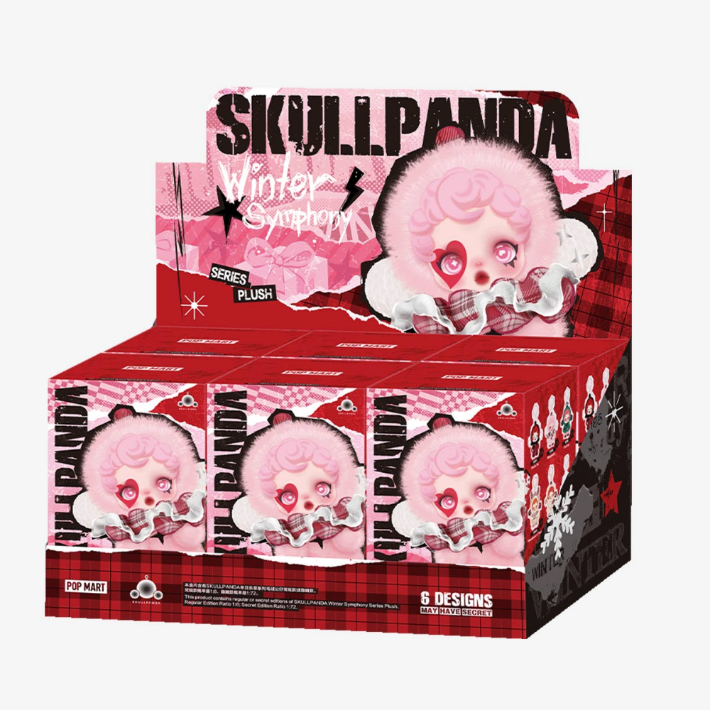 【7-ELEVEN門市團購】好運小舖 泡泡瑪特 SKULLPANDA 冬日樂章 搪膠毛絨掛件 SP 搪膠 掛件 盲盒-規格圖10