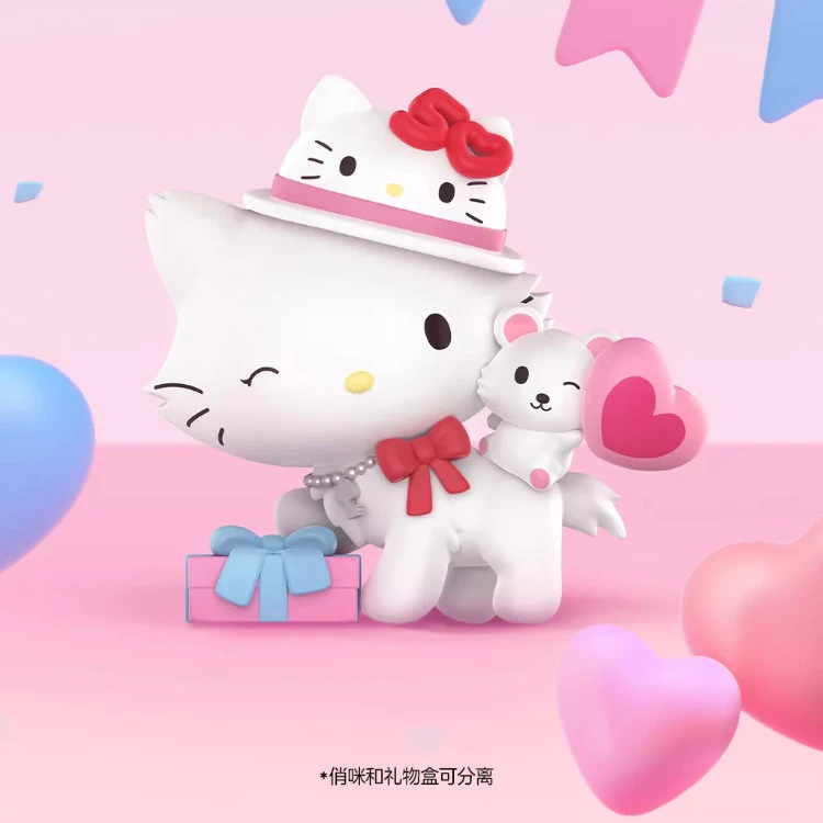 泡泡瑪特 三麗鷗家族 HelloKitty 50週年 盲盒 公仔 庫洛米 美樂蒂 布丁狗 怕洽狗 三麗鷗-規格圖1