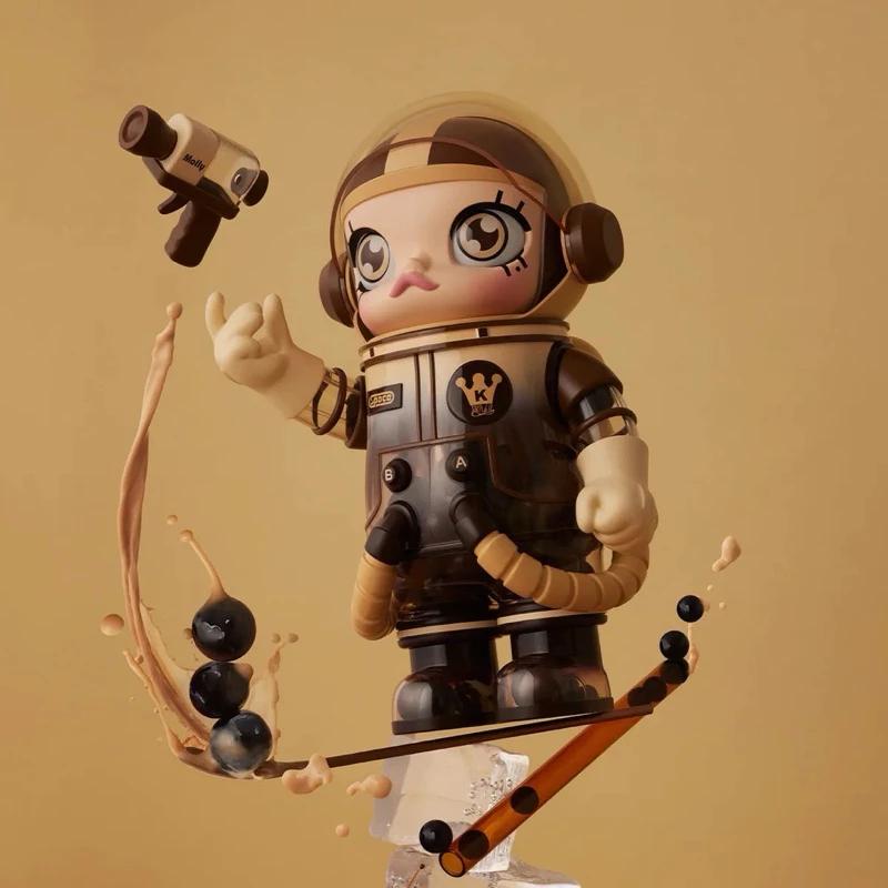 泡泡瑪特 珍珠奶茶 Molly 400% 台灣限定款 珍奶-細節圖3