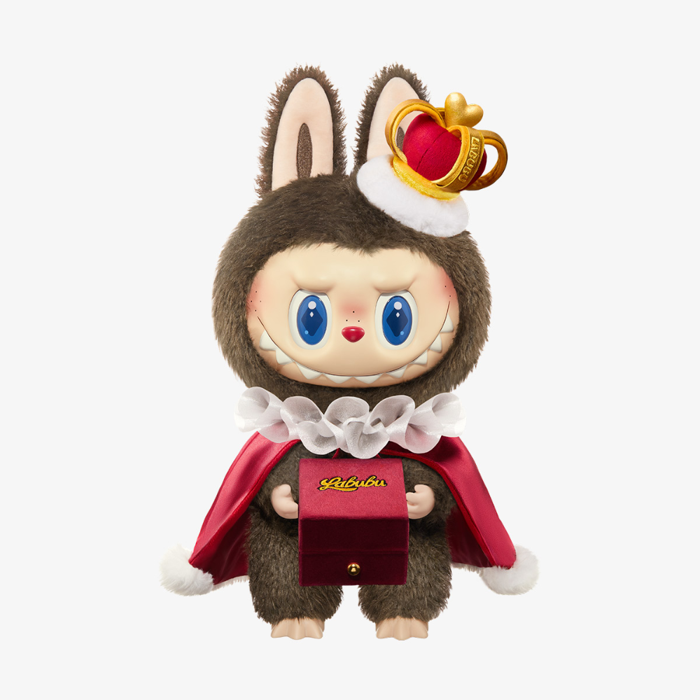 現貨出清 泡泡瑪特 LABUBU 國王 皇后 THE MONSTERS 象棋大冒險 搪膠毛絨公仔-規格圖7