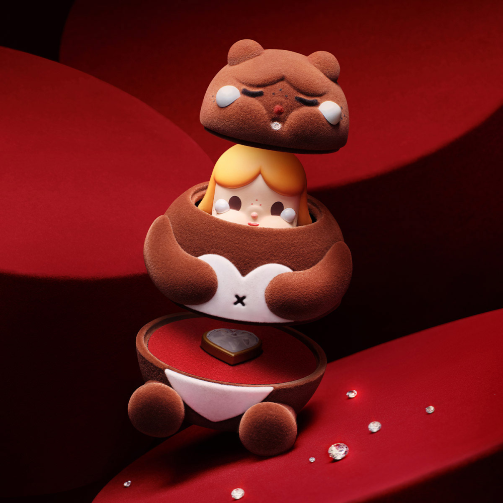 現貨免運 POPMART 泡泡瑪特 CRYBABY 愛神的眼淚 哭娃 情人節 手辦 盲盒 一中盒-細節圖3