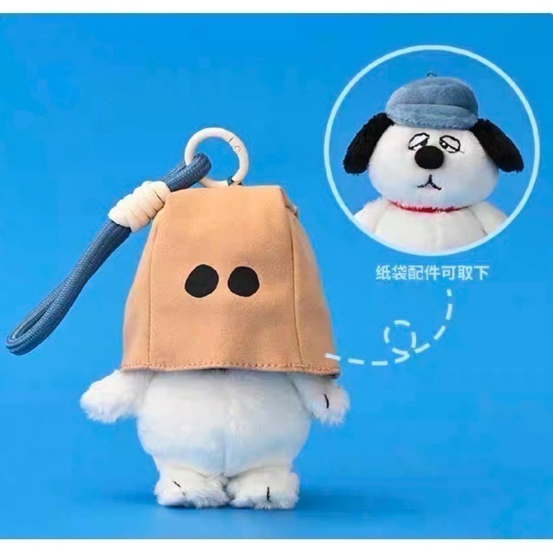 每次見面的擁抱 冬季系列 成都限定 歐拉夫 掛件 吊飾 Olaf Andy 史努比 snoopy 紙袋 熊貓背包-細節圖8