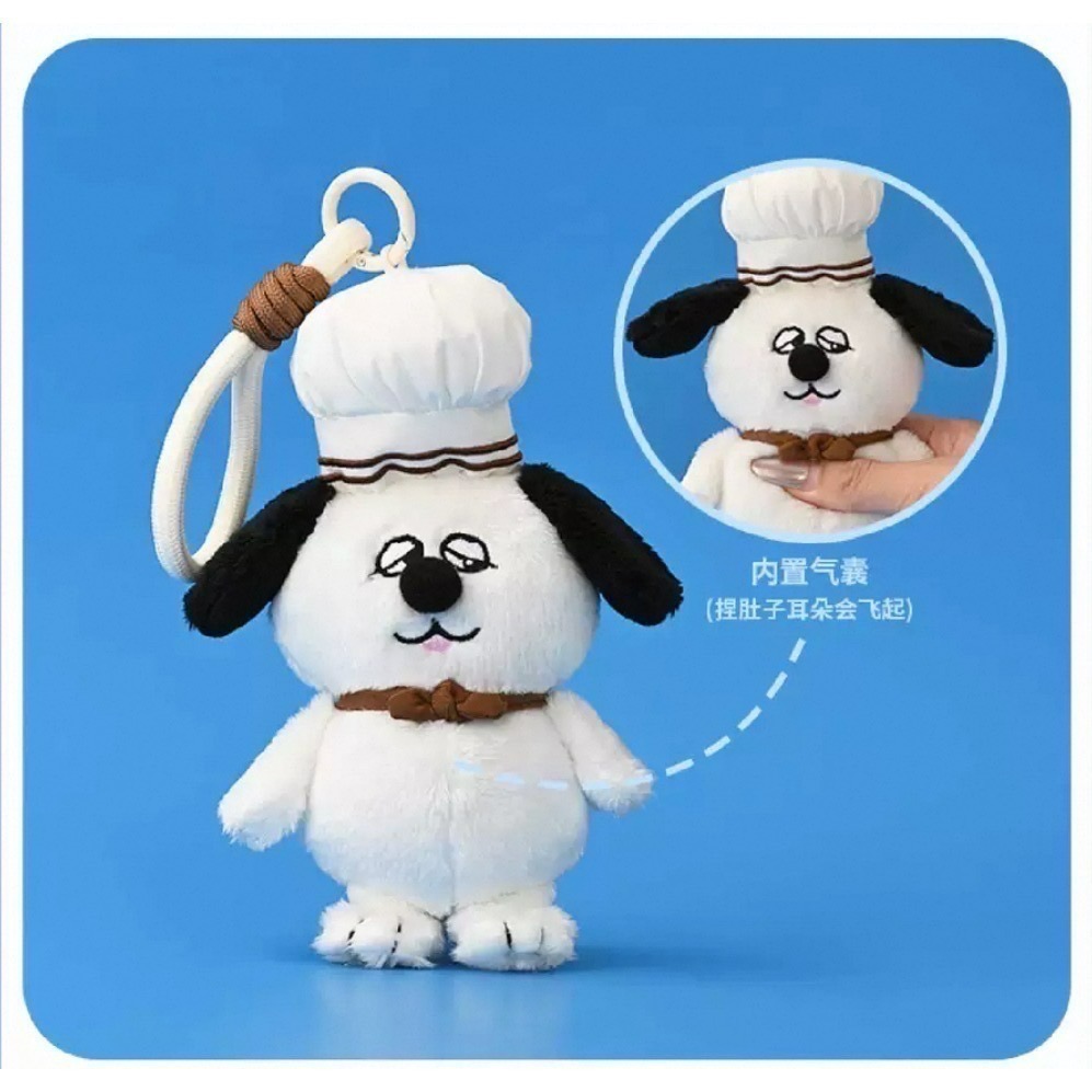 每次見面的擁抱 冬季系列 成都限定 歐拉夫 掛件 吊飾 Olaf Andy 史努比 snoopy 紙袋 熊貓背包-規格圖8