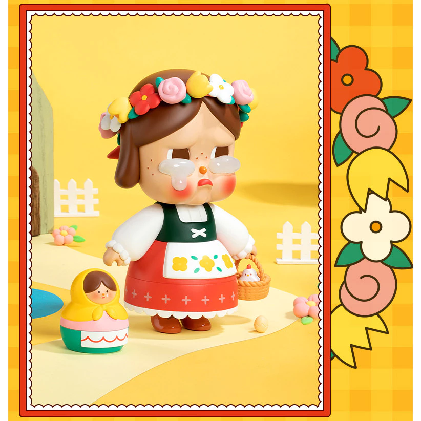 泡泡瑪特 CRYBABY 哭娃 我的俄羅斯套娃 手辦 俄羅斯娃娃 公仔 POPMART-細節圖3