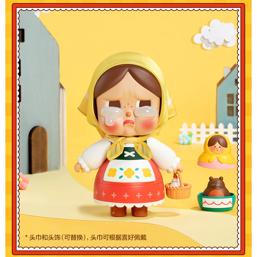 泡泡瑪特 CRYBABY 哭娃 我的俄羅斯套娃 手辦 俄羅斯娃娃 公仔 POPMART-細節圖4