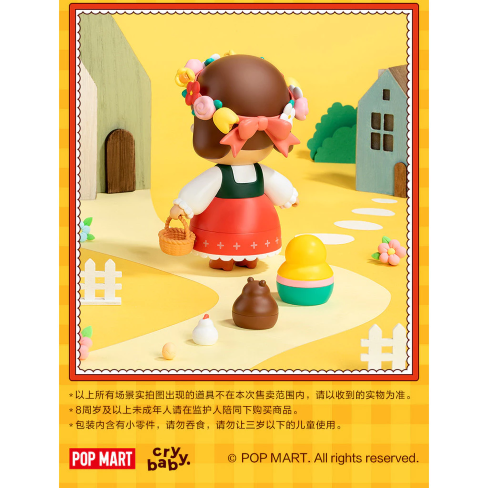 泡泡瑪特 CRYBABY 哭娃 我的俄羅斯套娃 手辦 俄羅斯娃娃 公仔 POPMART-細節圖5