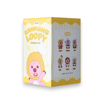MINISO 名創優品 Loopy 烘焙食物 公仔 盲盒 掛件 loopy  天婦羅 炸雞 鯛魚燒 一中盒6入-規格圖1