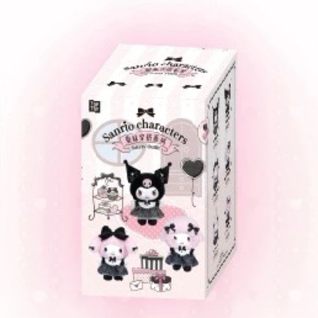 TOPTOY 三麗鷗 Sanrio 姐妹穿搭 酷洛米 美樂蒂 彼安諾 搪膠毛絨 吊飾 毛絨掛件 盲盒 姊妹穿搭-規格圖1