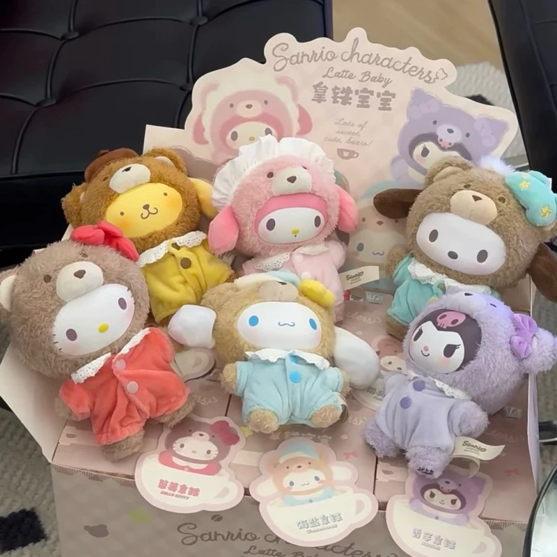 TOPTOY 三麗鷗家族 拿鐵寶寶 搪膠絨毛 掛件 盲盒 拿鐵-細節圖2