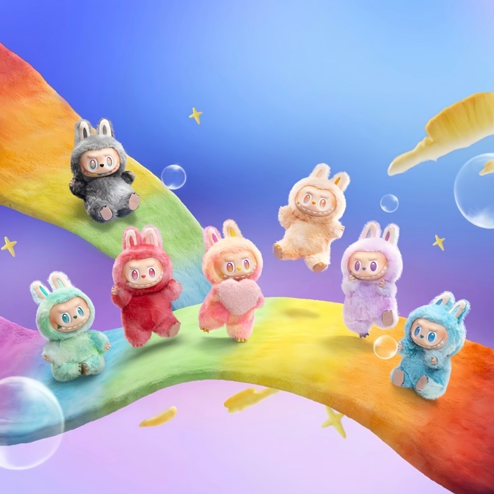 【7-ELEVEN門市團購】泡泡瑪特 Labubu 3代 前方高能 搪膠毛絨掛件 盲盒 THE MONSTERS-細節圖2