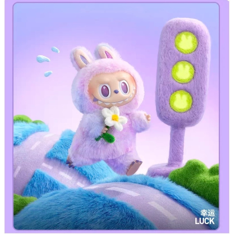 【7-ELEVEN門市團購】泡泡瑪特 Labubu 3代 前方高能 搪膠毛絨掛件 盲盒 THE MONSTERS-細節圖8