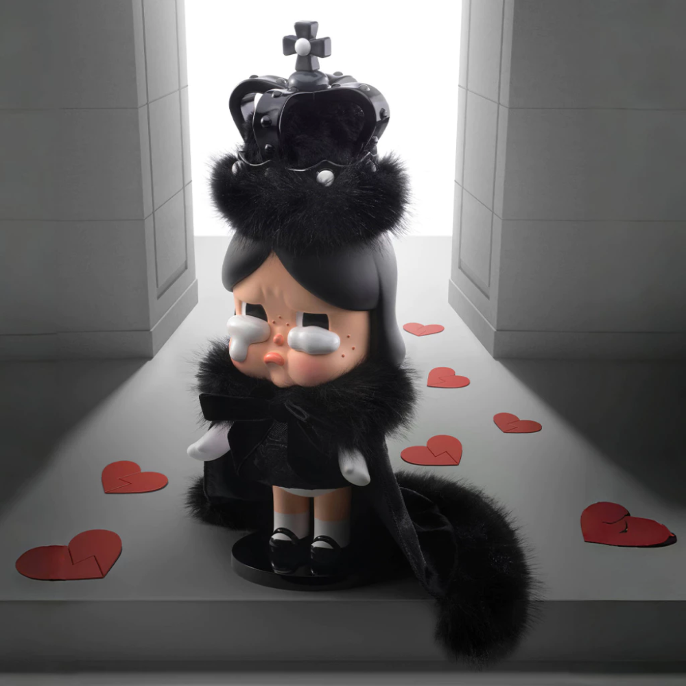 泡泡瑪特 MEGA CRYBABY 400% 心碎女王 哭娃 異色-細節圖3