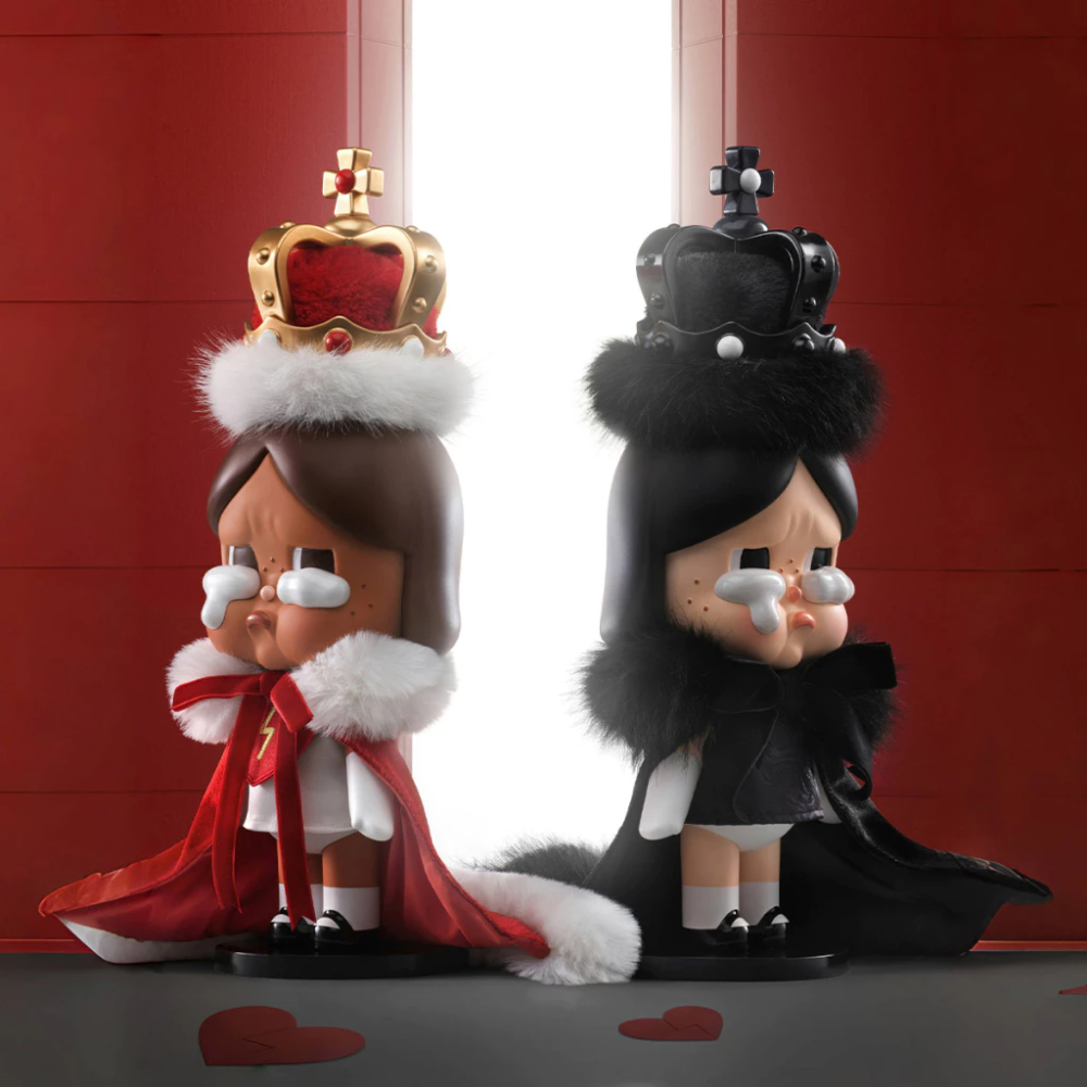 泡泡瑪特 MEGA CRYBABY 400% 心碎女王 哭娃 異色-細節圖4