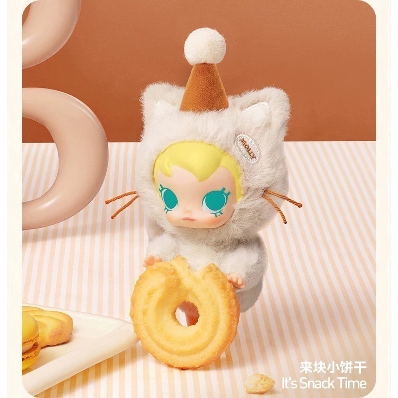 泡泡瑪特 Baby Molly 口袋朋友 搪膠毛絨掛件 貓咪 盲盒 POPMART-細節圖10