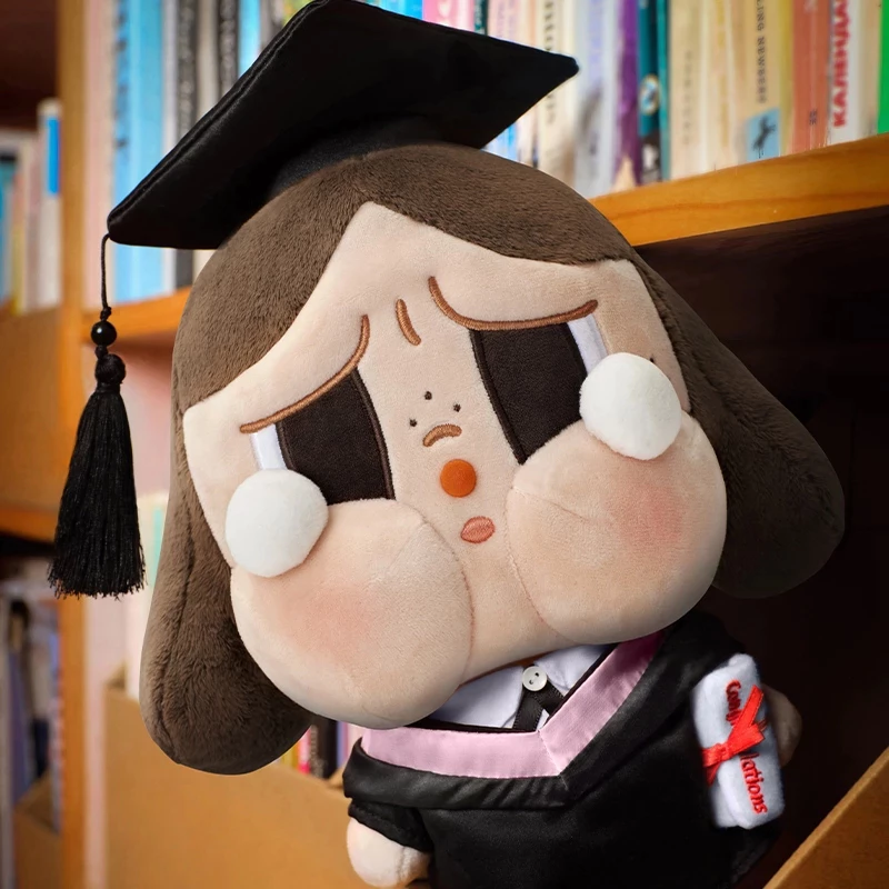 泡泡瑪特 CRYBABY 落日歌會系列 毛絨公仔 畢業哭娃 POP MART-細節圖2