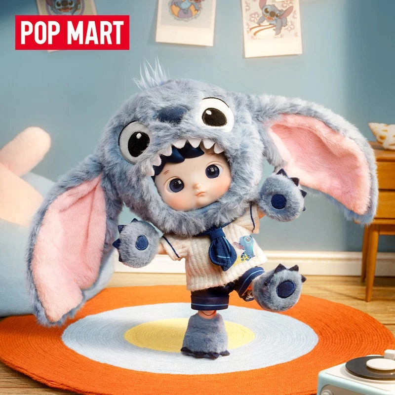 泡泡瑪特 HACIPUPU 史迪奇 1/8 可動人偶 POPMART 哈奇布布-細節圖2