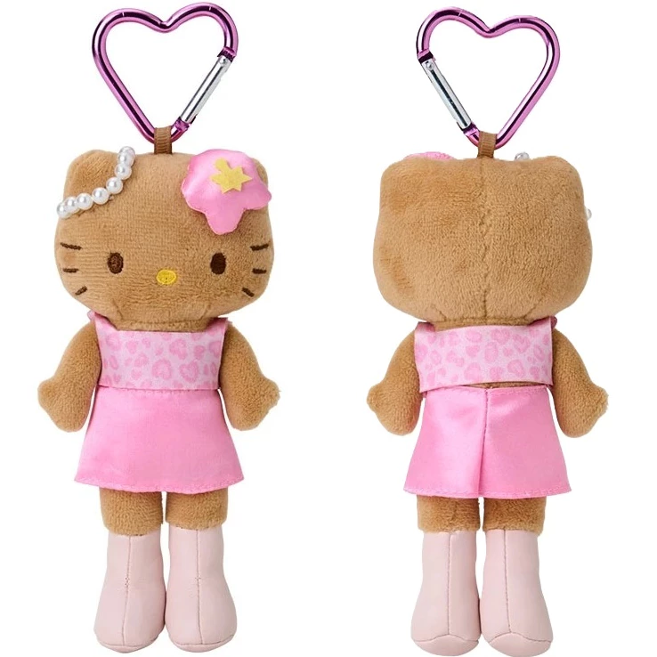 日本代購 長腿Kitty 日本學生妹 黑皮Kitty 曬黑系列 吊飾-規格圖4