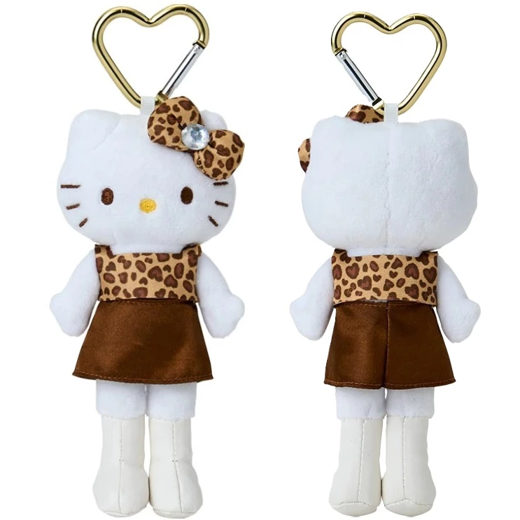 日本代購 長腿Kitty 日本學生妹 黑皮Kitty 曬黑系列 吊飾-規格圖4