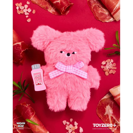 WASABI BEAR 芥末熊 調味料 毛絨掛件 吊飾 盲盒 文博會 哇沙比小熊 韓國文創-細節圖3
