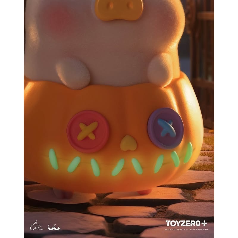 罐頭豬LuLu 萬聖節限定 驚喜滿罐 驚喜古墓 驚喜古堡 南瓜 木乃伊 科學怪人 吸血鬼 LuLu豬-細節圖11