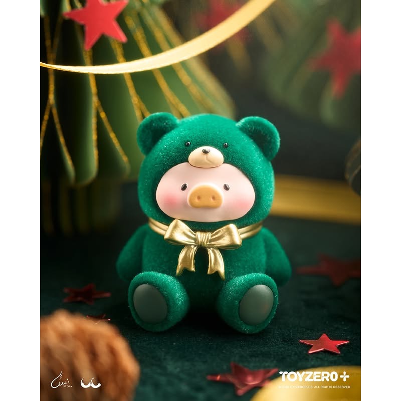 罐頭豬LuLu 泰迪MINI 限定吊卡 冬日三重奏-細節圖4