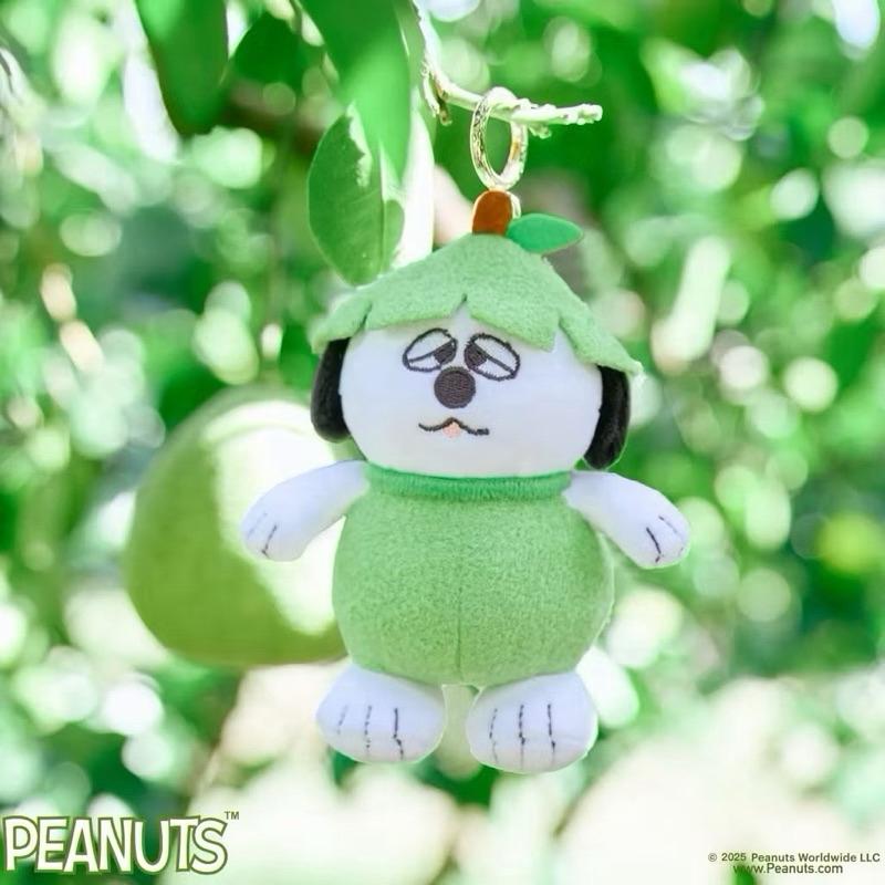 𝐥𝐮𝐜𝐤𝐲☘️現貨 7-11 中秋節限定 柚子歐拉夫 史努比 吊飾 掛件 柚子-細節圖2