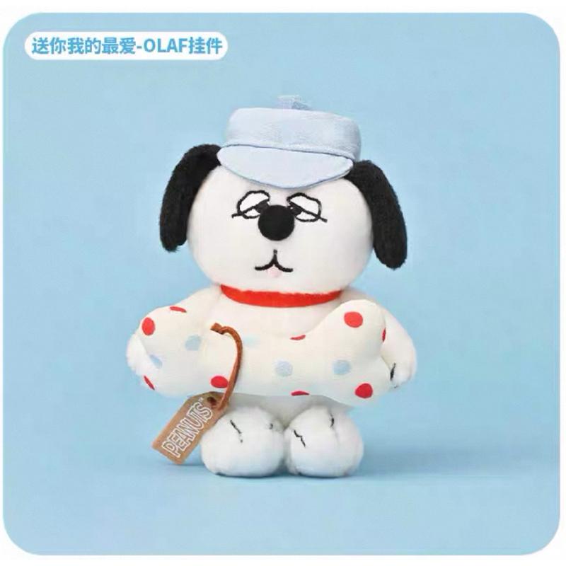 𝐥𝐮𝐜𝐤𝐲☘️現+預 慶祝日 歐拉夫 史努比 ANDY 吊飾 掛件 禮物盒歐拉夫 骨頭 皇冠 蛋糕 山莫漫畫-細節圖6