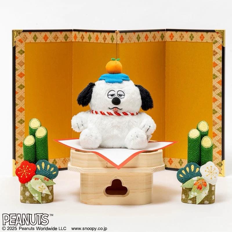 𝐥𝐮𝐜𝐤𝐲☘️現貨 日本代購 鏡餅歐拉夫 牛仔史努比 橘子 歐拉夫 史努比 花生漫畫-細節圖4