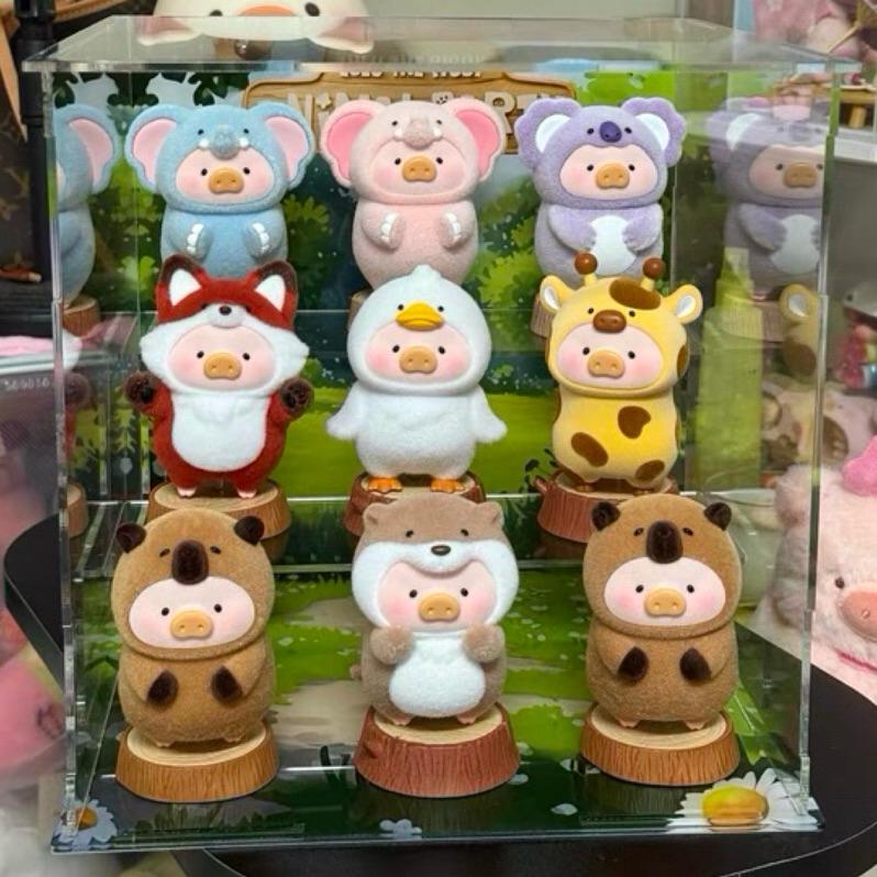 展示盒✨ 罐頭豬LuLu 公仔展示盒｜動物派對 農場系列 旅行系列 陽光派對 玩轉西遊 保護盒 防塵盒-細節圖2