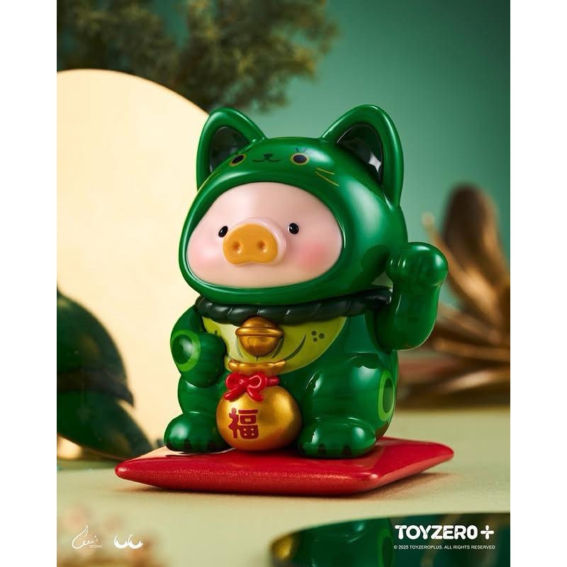 𝐥𝐮𝐜𝐤𝐲☘️ 罐頭豬LuLu 一招喵計 招財貓 LuLu豬 公仔 盲盒 一中盒-細節圖9