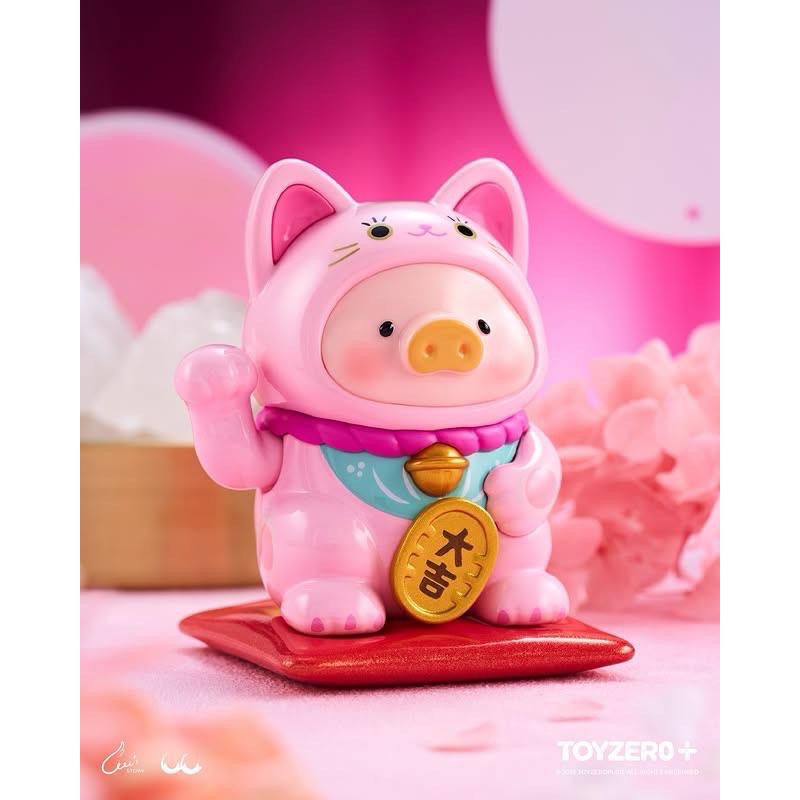 𝐥𝐮𝐜𝐤𝐲☘️ 罐頭豬LuLu 一招喵計 招財貓 LuLu豬 公仔 盲盒 一中盒-細節圖6