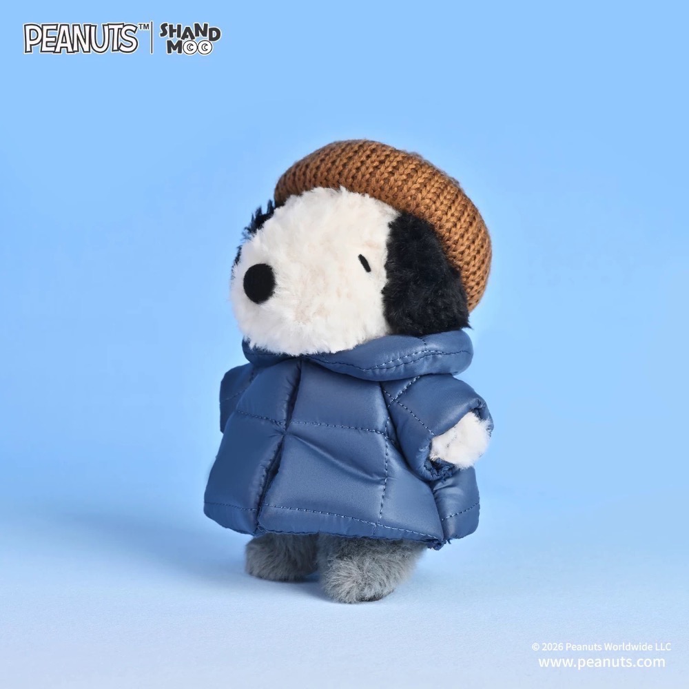 𝐥𝐮𝐜𝐤𝐲☘️ 山莫 花生漫畫 冬日絨裝系列 羽絨外套 歐拉夫 史努比 查理布朗 羽絨服 雪人 掛件-細節圖9