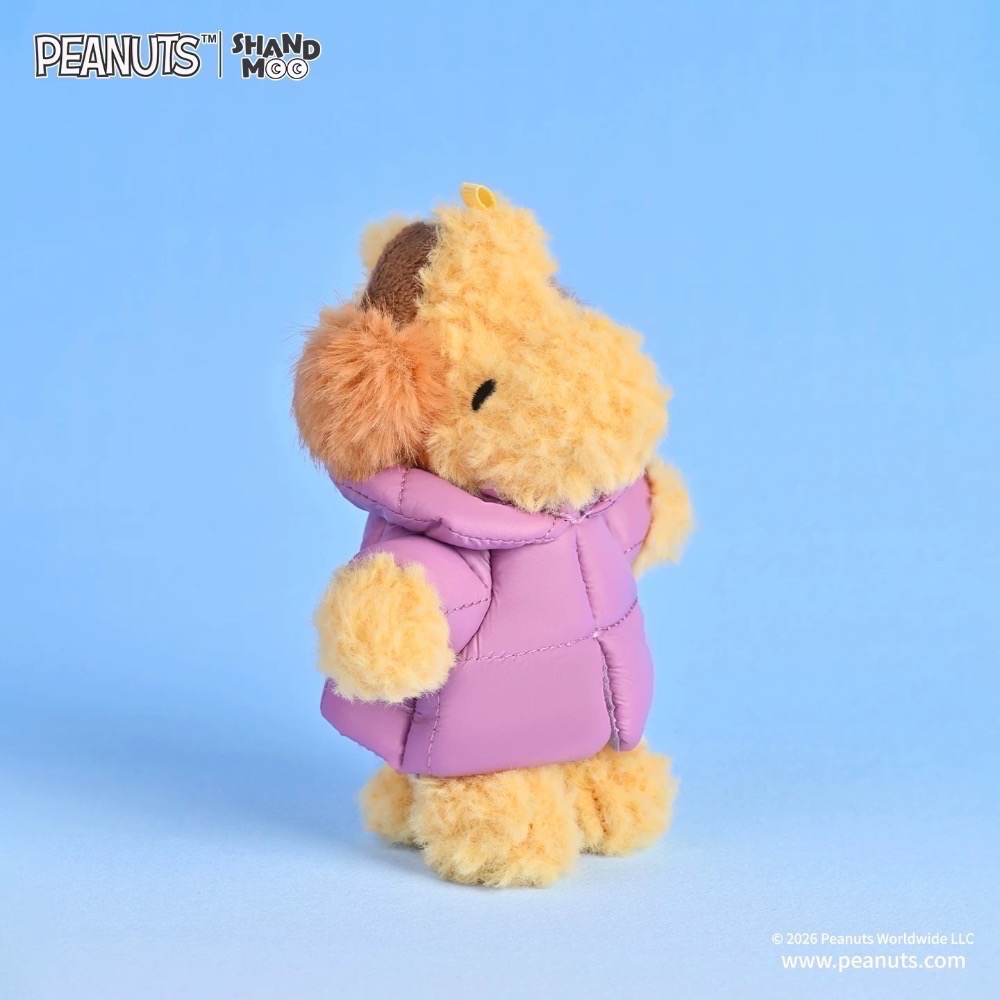 𝐥𝐮𝐜𝐤𝐲☘️ 山莫 花生漫畫 冬日絨裝系列 羽絨外套 歐拉夫 史努比 查理布朗 羽絨服 雪人 掛件-細節圖10