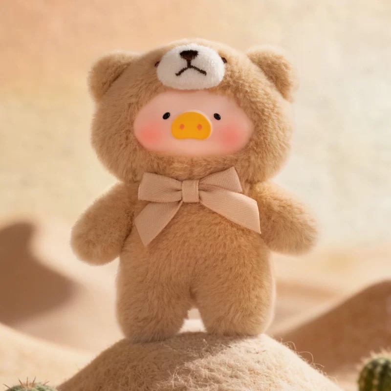 罐頭豬LuLu 泰迪 Mini 自然絮語 毛絨手機掛繩-細節圖9