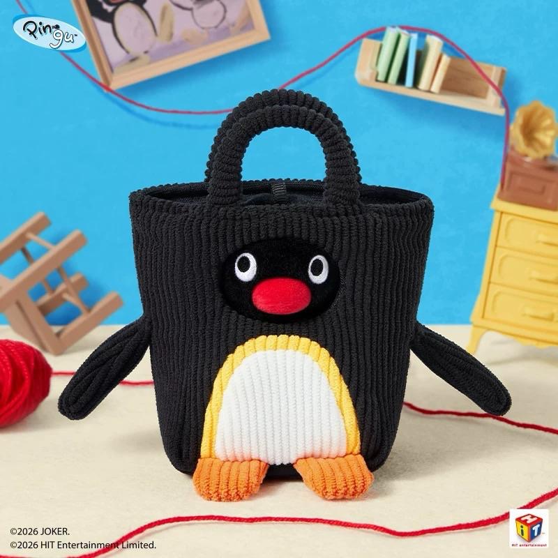 𝐥𝐮𝐜𝐤𝐲☘️現+預 Pingu MINI MEME 企鵝家族 毛絨掛件 盲盒 一中盒 確認款-細節圖3