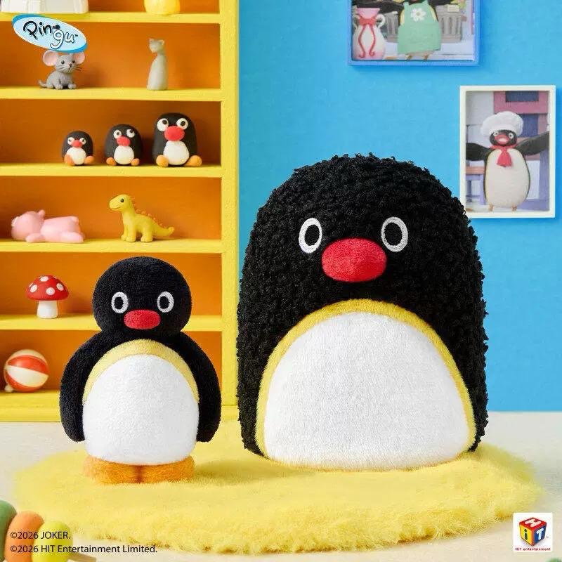 𝐥𝐮𝐜𝐤𝐲☘️現+預 Pingu MINI MEME 企鵝家族 毛絨掛件 盲盒 一中盒 確認款-細節圖7