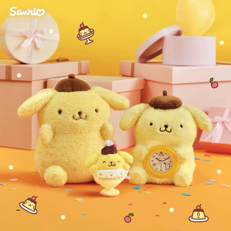 𝐥𝐮𝐜𝐤𝐲☘️現+預 三麗鷗 Sanrio 布丁狗 30週年 布丁狗家族 一家人 玩偶 吊飾 玩偶時鐘 娃娃-細節圖2