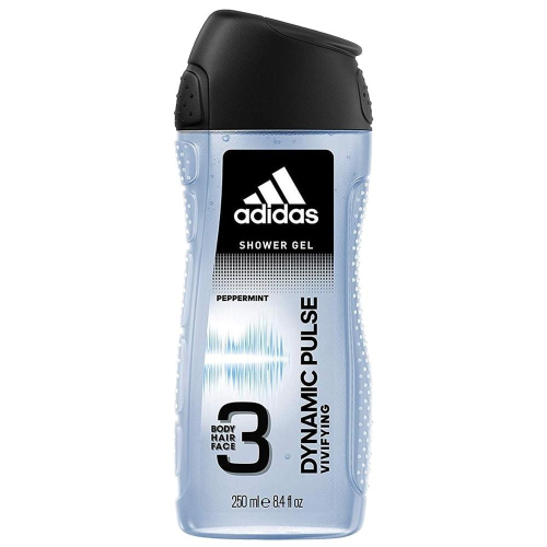 Adidas 愛迪達三效潔顏洗髮沐浴乳-品味透涼250ml