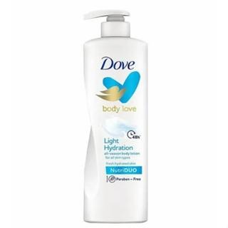 【Dove 多芬】潤膚乳液-清爽保濕(400ml)淺藍-一般膚質用
