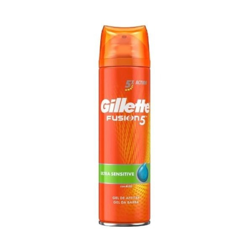 【Gillette 吉列】刮鬍露-特別敏感肌/橘(200ml)