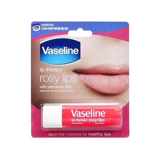 ★韓國空運★VASELINE凡士林護唇膏4.8g-原味/玫瑰/蘆薈/可可-細節圖2