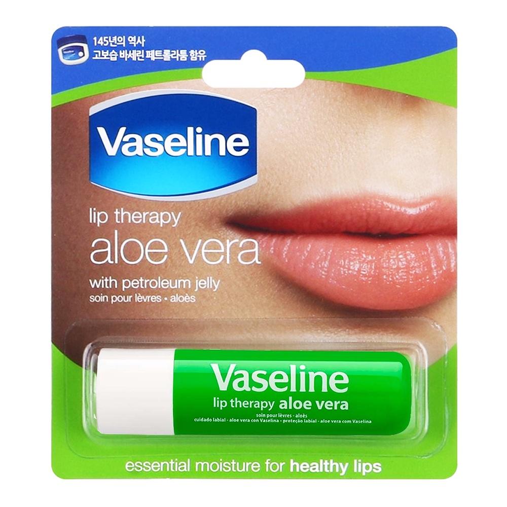 ★韓國空運★VASELINE凡士林護唇膏4.8g-原味/玫瑰/蘆薈/可可-細節圖3